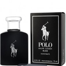 POLO DOUBLE BLACK By Ralph Lauren For Men - 2.5 EDT SPRAY